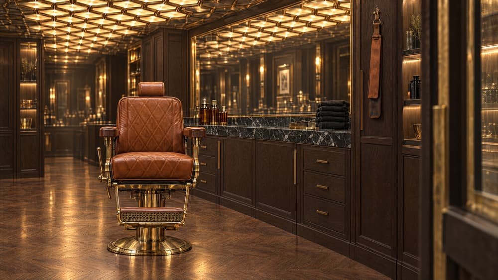 La salle, fauteuil central